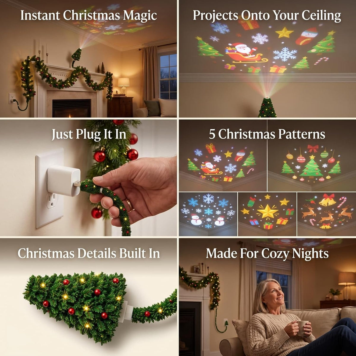 GlowingXmas™ Christmas Projector